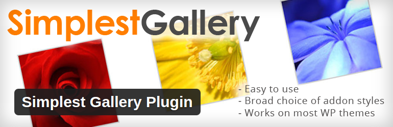Simplest Gallery Plugin WordPress